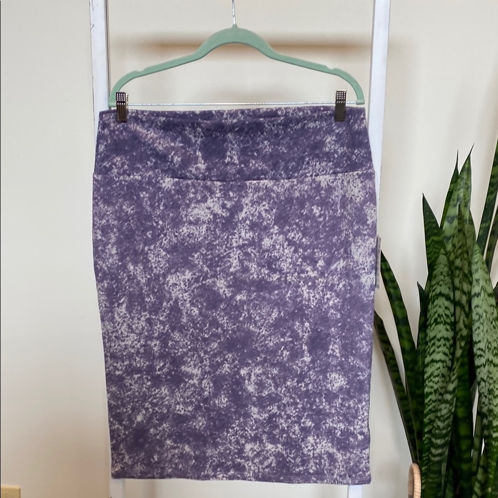 Purple Tie-Dye Skirt